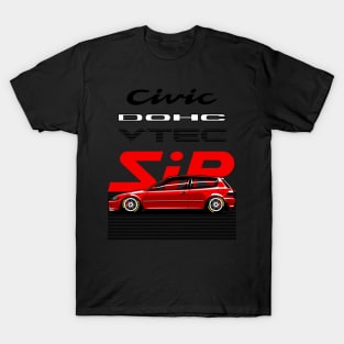 Civic Estilo SR3 EG6 - PAPAYA STREETART T-Shirt